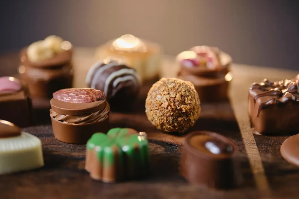 Luxury assorted chocolate